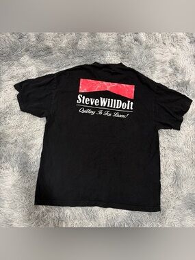 Full Send Graphic T Shirt Men's Size XL Black Short Sleeve Steve Will Do It Tee